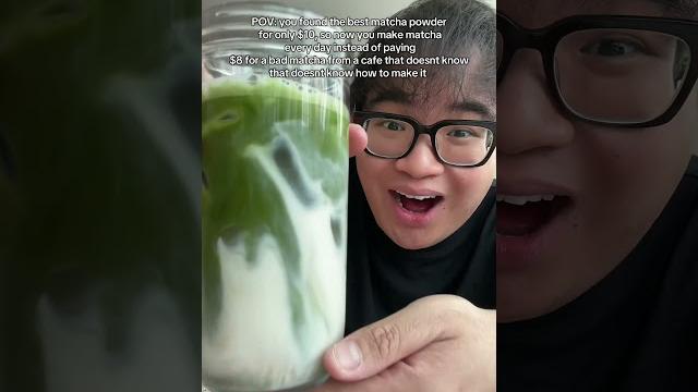 Matcha soo good Matcha soo good