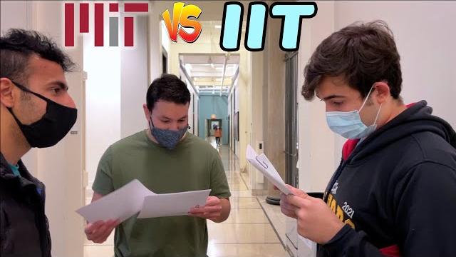 Challenging mit students with iit-jee advanced exam!! iit vs mit Challenging mit students with iit-jee advanced exam!! iit vs mit