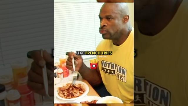 Did ronnie coleman eat french fries all the time? #shorts Did ronnie coleman eat french fries all the time? #shorts