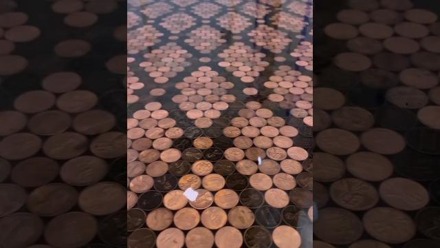 This floor is very precious with every penny This floor is very precious with every penny