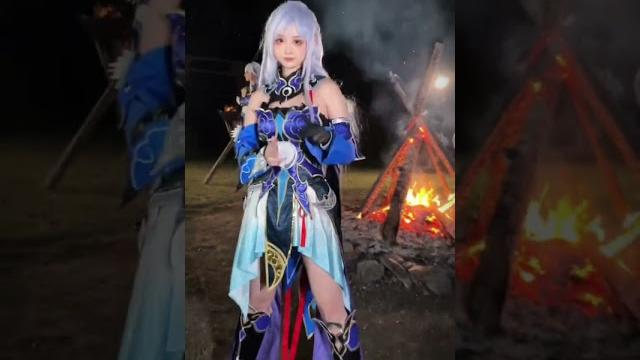 小奈圆滚滚 | 为了追你才发的#原神cos #镜流 小奈圆滚滚 | 为了追你才发的#原神cos #镜流