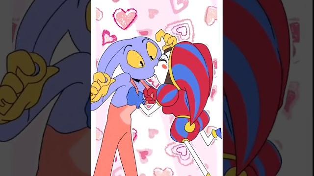 Pomni x jax first kiss | the amazing digital circus Pomni x jax first kiss | the amazing digital circus