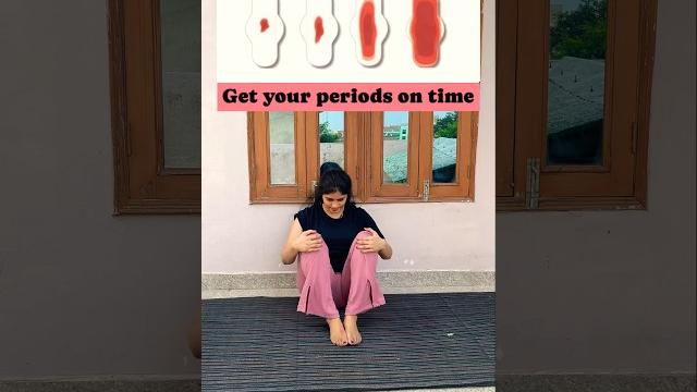 Get your periods on time ️ #periods #periodpain #yoga #yogapractice #viralvideo #subscribe #shorts Get your periods on time ️ #periods #periodpain #yoga #yogapractice #viralvideo #subscribe #shorts