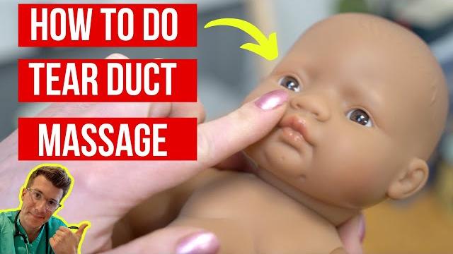 How to do a tear duct massage (crigler massage) for a blocked tear duct | doctor o'donovan explains How to do a tear duct massage (crigler massage) for a blocked tear duct | doctor o'donovan explains