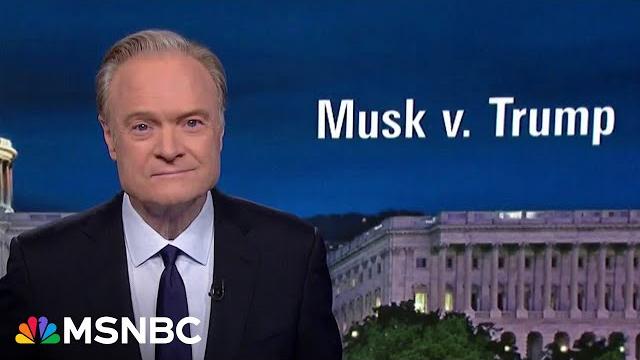 Lawrence: musk vs. trump. trump's silence on musk's budget bill attacks proves who’s afraid of whom Lawrence: musk vs. trump. trump's silence on musk's budget bill attacks proves who’s afraid of whom