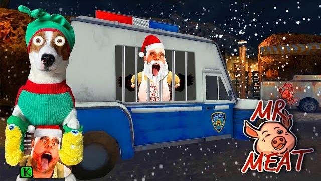 Собака играет в mr meat 1.8 новогоднее обновление сложный режим Собака играет в mr meat 1.8 новогоднее обновление сложный режим