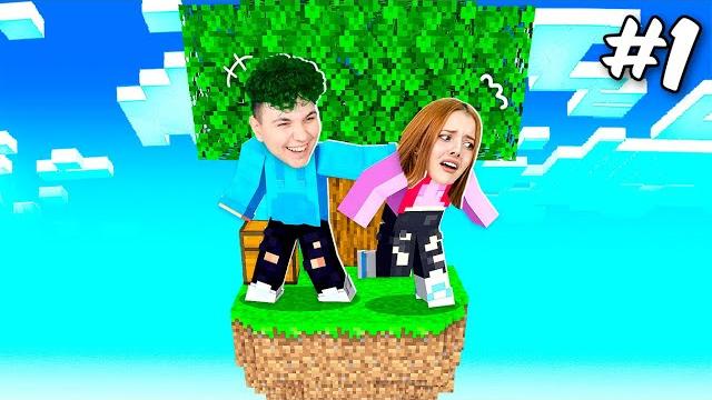 Майнкрафт, но новый скайблок (skyblock - эволюция) #1 Майнкрафт, но новый скайблок (skyblock - эволюция) #1