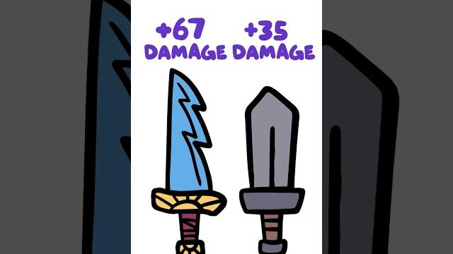 When you buy a new weapon in an rpg When you buy a new weapon in an rpg