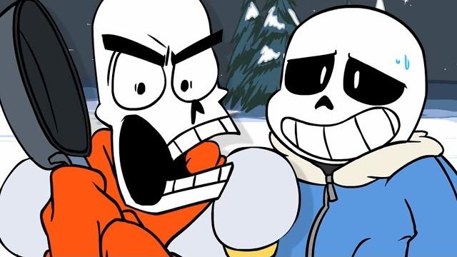 Undertale - весёлые кости (анимация) (русский дубляж) - lightsen Undertale - весёлые кости (анимация) (русский дубляж) - lightsen