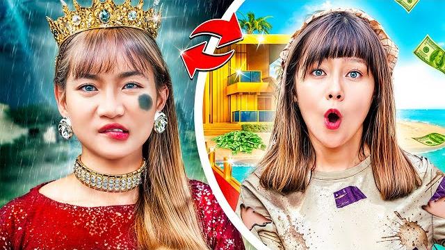 Rich girl becomes poor girl! rich mom vs poor mom swap daughters Rich girl becomes poor girl! rich mom vs poor mom swap daughters