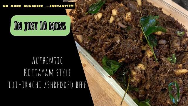 Instant idiirachi|shredded beef|kottayam style | not sun-dried |easy idiyirachi |ayaan&themammabear Instant idiirachi|shredded beef|kottayam style | not sun-dried |easy idiyirachi |ayaan&themammabear