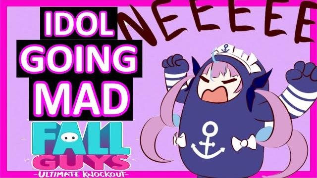 【hololive】aqua going mad!!!【fall guys】【eng sub】 【hololive】aqua going mad!!!【fall guys】【eng sub】