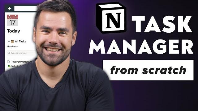 Notion masterclass: build a task manager from scratch Notion masterclass: build a task manager from scratch