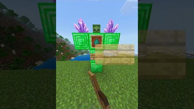 Minecraft spawning mutant zombie titan | #minecraft #shorts Minecraft spawning mutant zombie titan | #minecraft #shorts