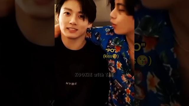 If taekook is not real then explain this ..kiss #taekook If taekook is not real then explain this ..kiss #taekook