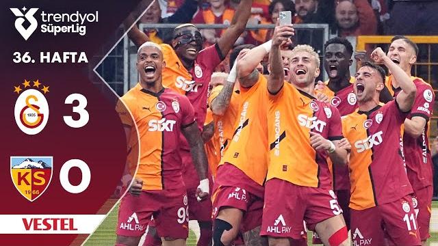 Vestel | galatasaray (3-0) kayserispor - highlights/özet | trendyol süper lig - 2024/25 Vestel | galatasaray (3-0) kayserispor - highlights/özet | trendyol süper lig - 2024/25