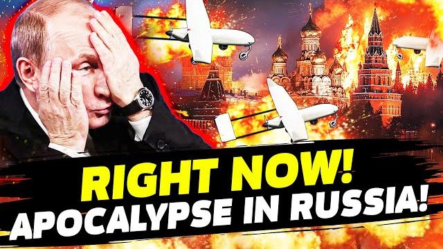 Right now! over 100 drones tear through russia! moscow in flames! footage explodes online! Right now! over 100 drones tear through russia! moscow in flames! footage explodes online!