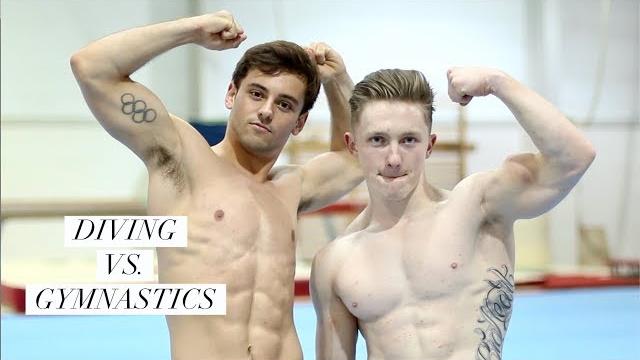 Diving into gymnastics with nile wilson i tom daley Diving into gymnastics with nile wilson i tom daley