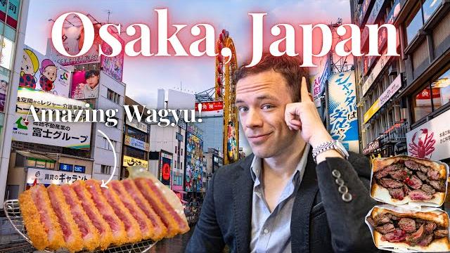 Makan di osaka, jepang. kuliner yang luar biasa! wagyu gyukatsu dan soba yang luar biasa Makan di osaka, jepang. kuliner yang luar biasa! wagyu gyukatsu dan soba yang luar biasa