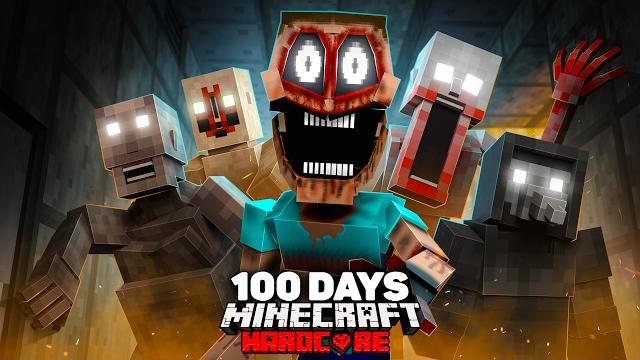 I spent 100 days in a horror scp apocalypse in hardcore minecraft... here's what happened I spent 100 days in a horror scp apocalypse in hardcore minecraft... here's what happened