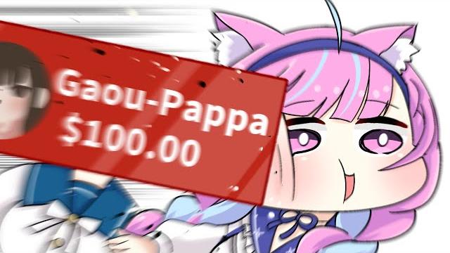 Aqua is slapped by her mom's superchat 【minato aqua/hololive】 Aqua is slapped by her mom's superchat 【minato aqua/hololive】