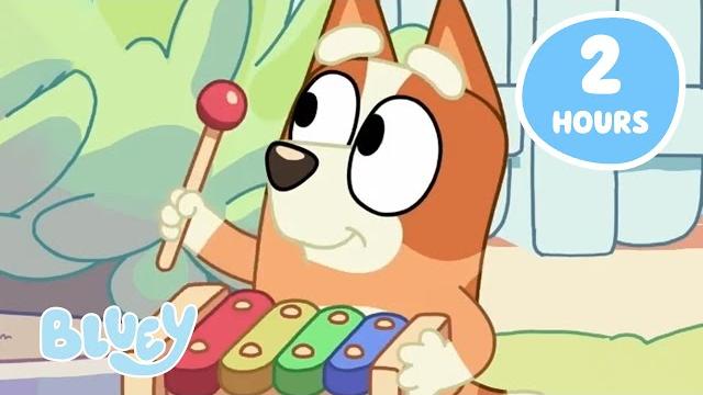 Bluey's little sister bingo! | 2 hours of cute bingo bits | bluey Bluey's little sister bingo! | 2 hours of cute bingo bits | bluey