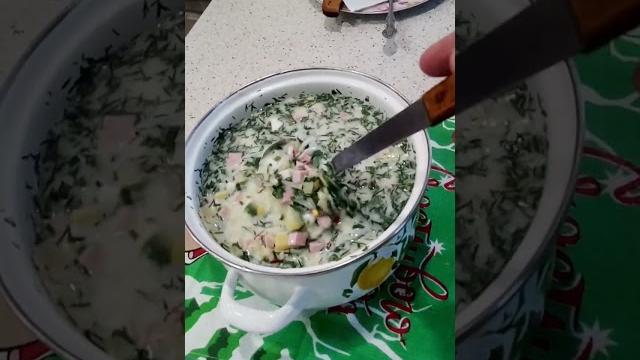 Окрошка в жаркий день Окрошка в жаркий день
