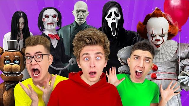 Выживаем в фильме ужасов 24 часа ! Выживаем в фильме ужасов 24 часа !