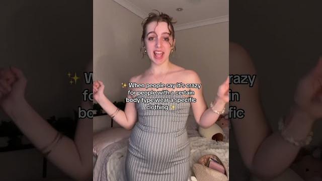 Wear whatever you want no matter your shape 🩷#selflove #relatable #bodypositivity #insecurities Wear whatever you want no matter your shape 🩷#selflove #relatable #bodypositivity #insecurities
