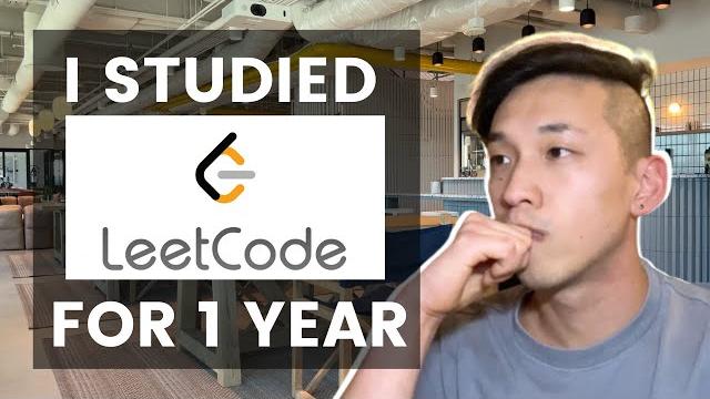 I studied leetcode for 1 year I studied leetcode for 1 year
