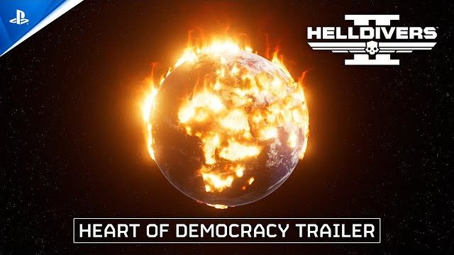 Helldivers 2 - heart of democracy | ps5 & pc games Helldivers 2 - heart of democracy | ps5 & pc games