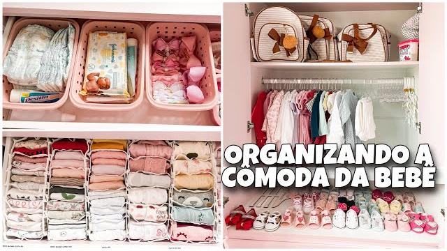 Organizando a cômoda e o guarda roupa da bebê- dicas e + Organizando a cômoda e o guarda roupa da bebê- dicas e +