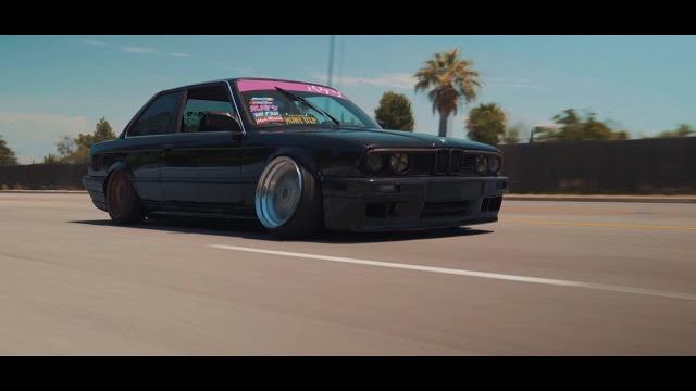 Дикий развал на bmw e30 Дикий развал на bmw e30