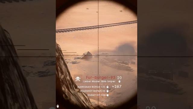 Battlefield 1 sniping was the best! Battlefield 1 sniping was the best!