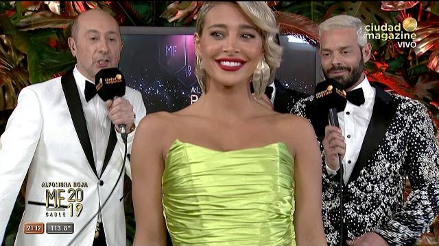 A sol pérez se le vio todo en los martín fierro de cable 2019 A sol pérez se le vio todo en los martín fierro de cable 2019
