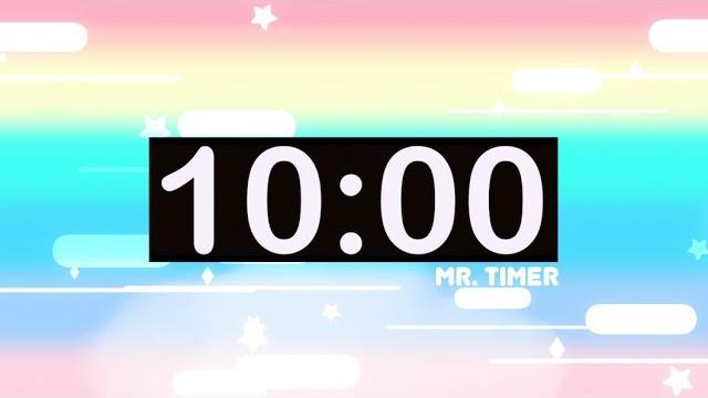 10 minute countdown timer with music for kids! 10 minute countdown timer with music for kids!