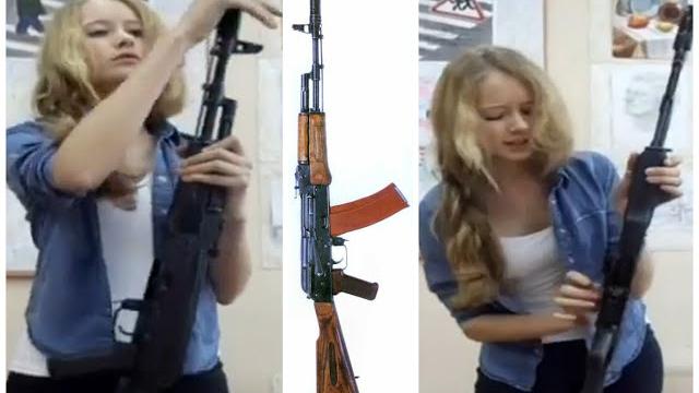 Самая милая разборка и сборка ак-74 :3 Самая милая разборка и сборка ак-74 :3