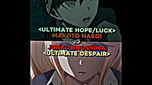 Makoto naegi vs junko enoshima Makoto naegi vs junko enoshima