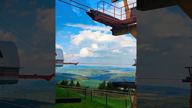Канатная дорога, саксония, германия. seilbahn, oberwiesenthal, sachsen, deutschland #nature#travel Канатная дорога, саксония, германия. seilbahn, oberwiesenthal, sachsen, deutschland #nature#travel