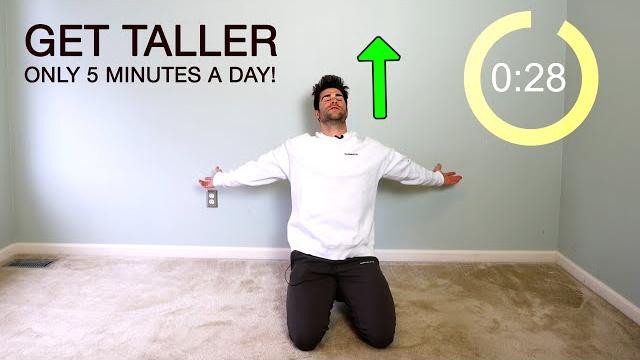 5 minute daily "get taller routine" 5 minute daily "get taller routine"