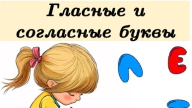 Гласные и согласные буквы Гласные и согласные буквы