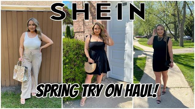 Spring shein try on haul | size 10/12 fashion Spring shein try on haul | size 10/12 fashion