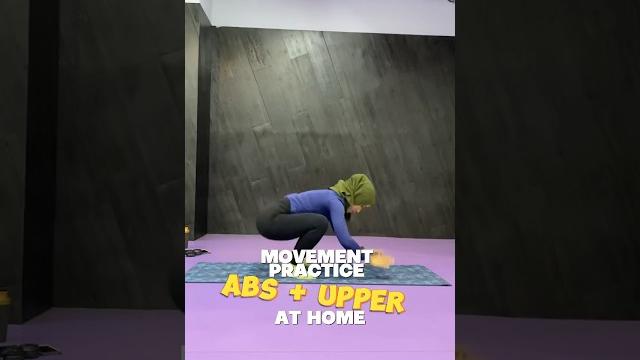 Abs + upper at home Abs + upper at home