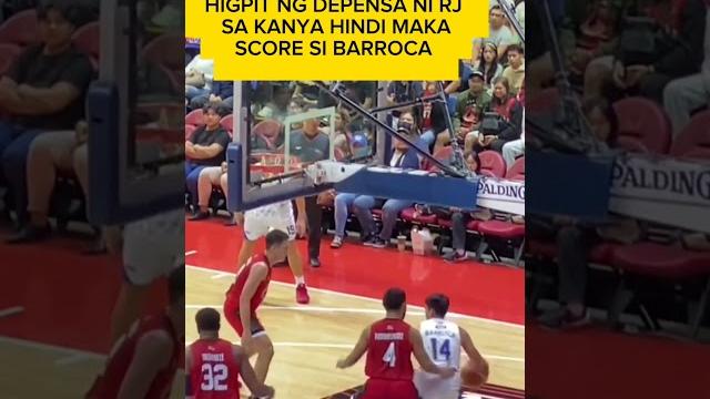 Asar talo si barroca kay rj hindi makaporma si barroca sa higpit ng depensa ni rj #shorts #pba Asar talo si barroca kay rj hindi makaporma si barroca sa higpit ng depensa ni rj #shorts #pba