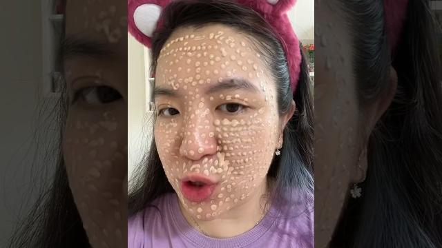 500 dots foundation challenge?! plis! #shorts #itsmeissie 500 dots foundation challenge?! plis! #shorts #itsmeissie