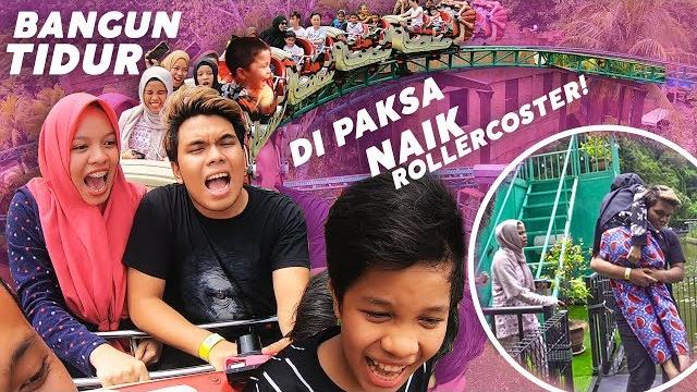 Mabok!! masih pake piyama, baru bangun tidur, blm makeup, di paksa naik rollercoaster sama cwo2 Mabok!! masih pake piyama, baru bangun tidur, blm makeup, di paksa naik rollercoaster sama cwo2