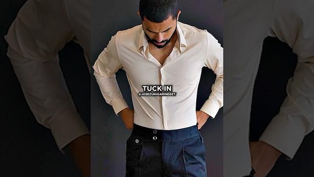 Jose zuniga explains how to tuck in shirts correctly Jose zuniga explains how to tuck in shirts correctly