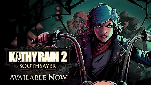 Kathy rain 2: soothsayer | launch trailer Kathy rain 2: soothsayer | launch trailer