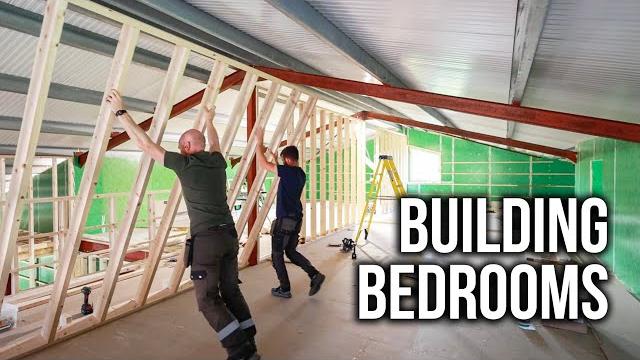 First floor walls & electrics started First floor walls & electrics started
