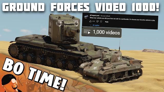 Our 1000th ground forces video!!! Our 1000th ground forces video!!!